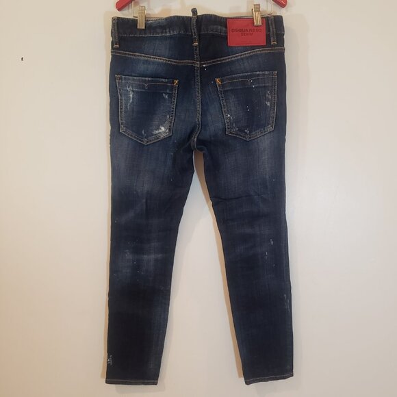 Dsquared2 Cool Girl Crop Skinny Jeans (EUR 38) - Picture 9 of 16